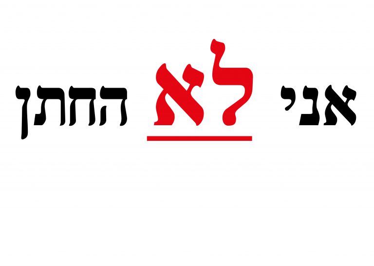 חולצה – T173 אני לא החתן