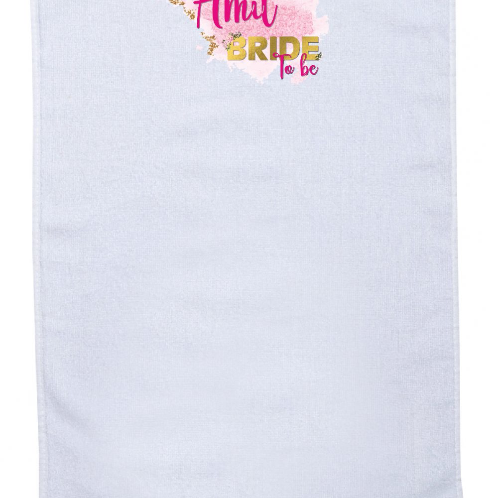 מגבת מודפסת דגם 13 – ורוד זהב