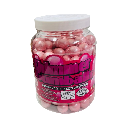 מסטיקים עגולים ורוד מבריק 800 גרם