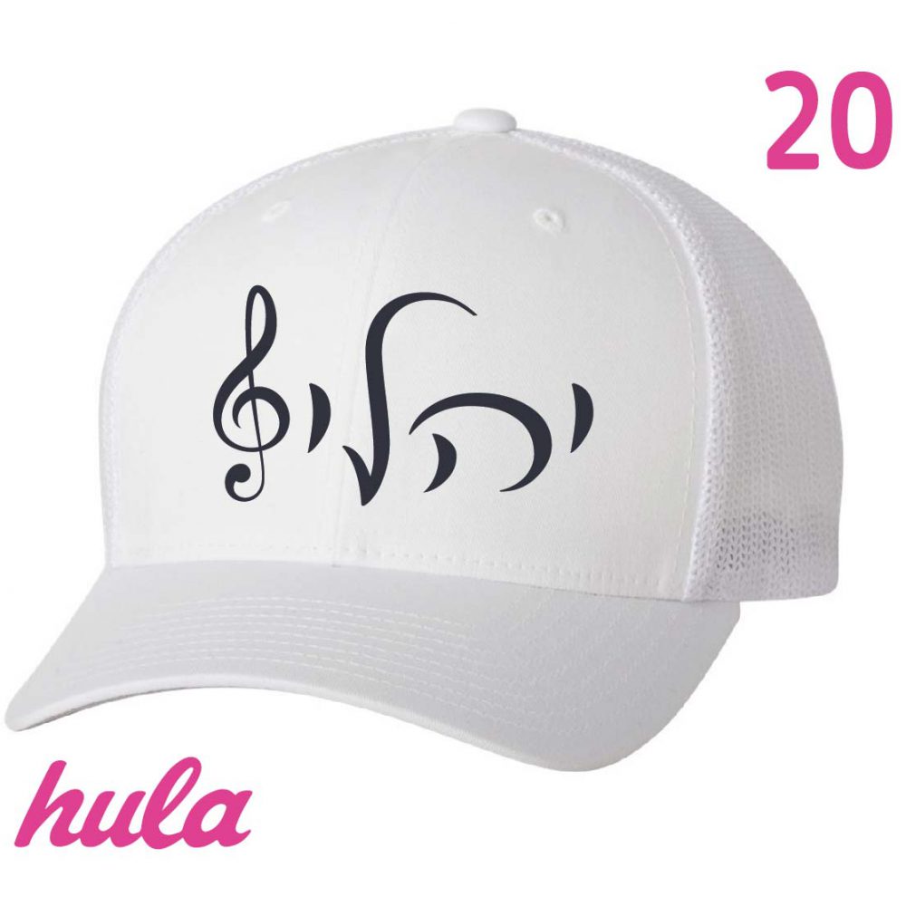 כובע מודפס מפתח סול 20