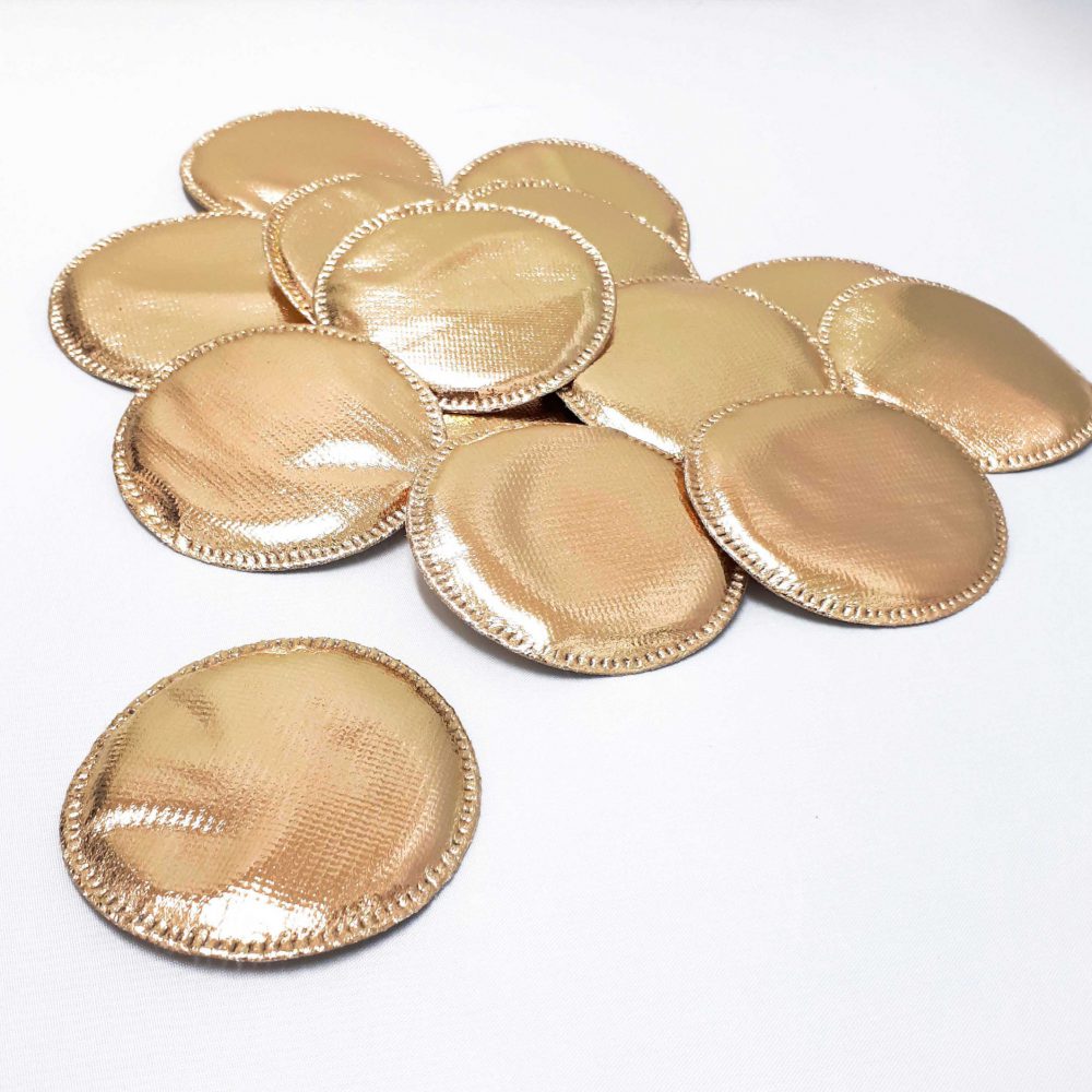 100 פדים לחינה זהב