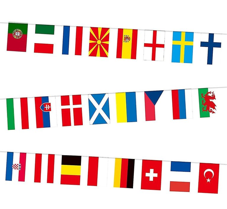 שרשרת דגלי מדינות אירופה