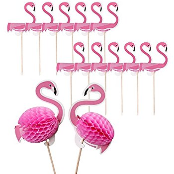 6 קיסמים – פלמינגו ורוד