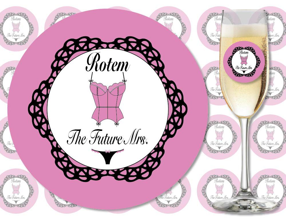 24 מדבקות למסיבת רווקות – 006