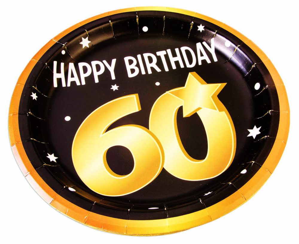 8 צלחות גדולות – יום הולדת 60