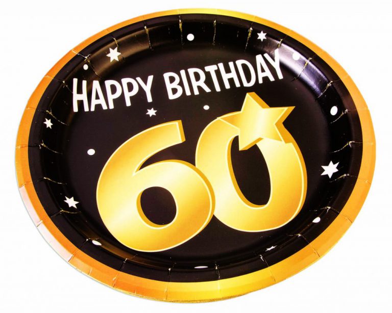 8 צלחות גדולות – יום הולדת 60
