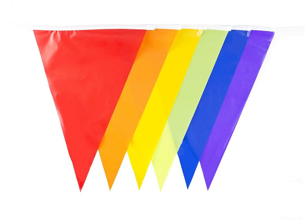 שרשרת דגלים לקישוט 2.70 מ’ | צבעוני