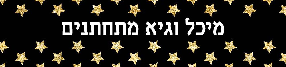 6 מדבקות לבקבוקים – מסיבת חתונה