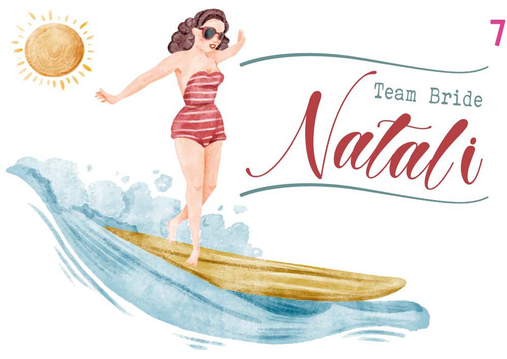 מגבת מודפסת דגם 7 – גולשת