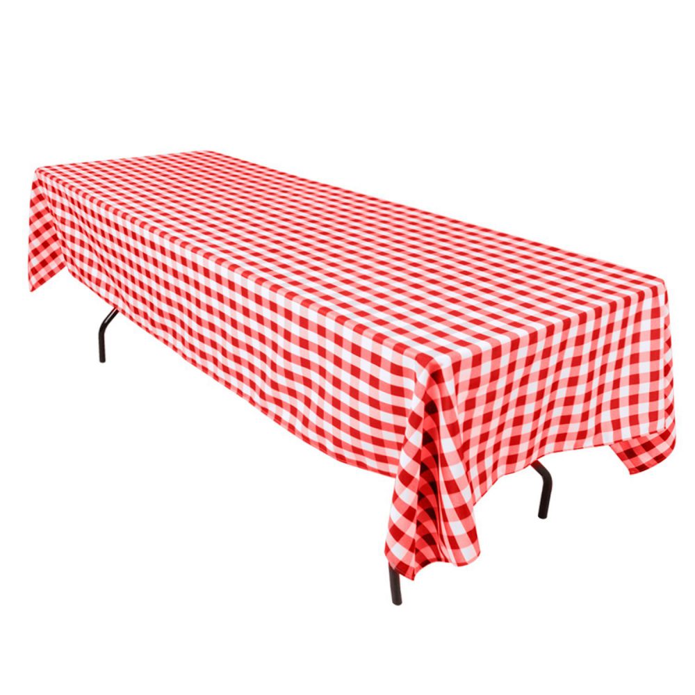 מפת פיקניק אדום משבצות