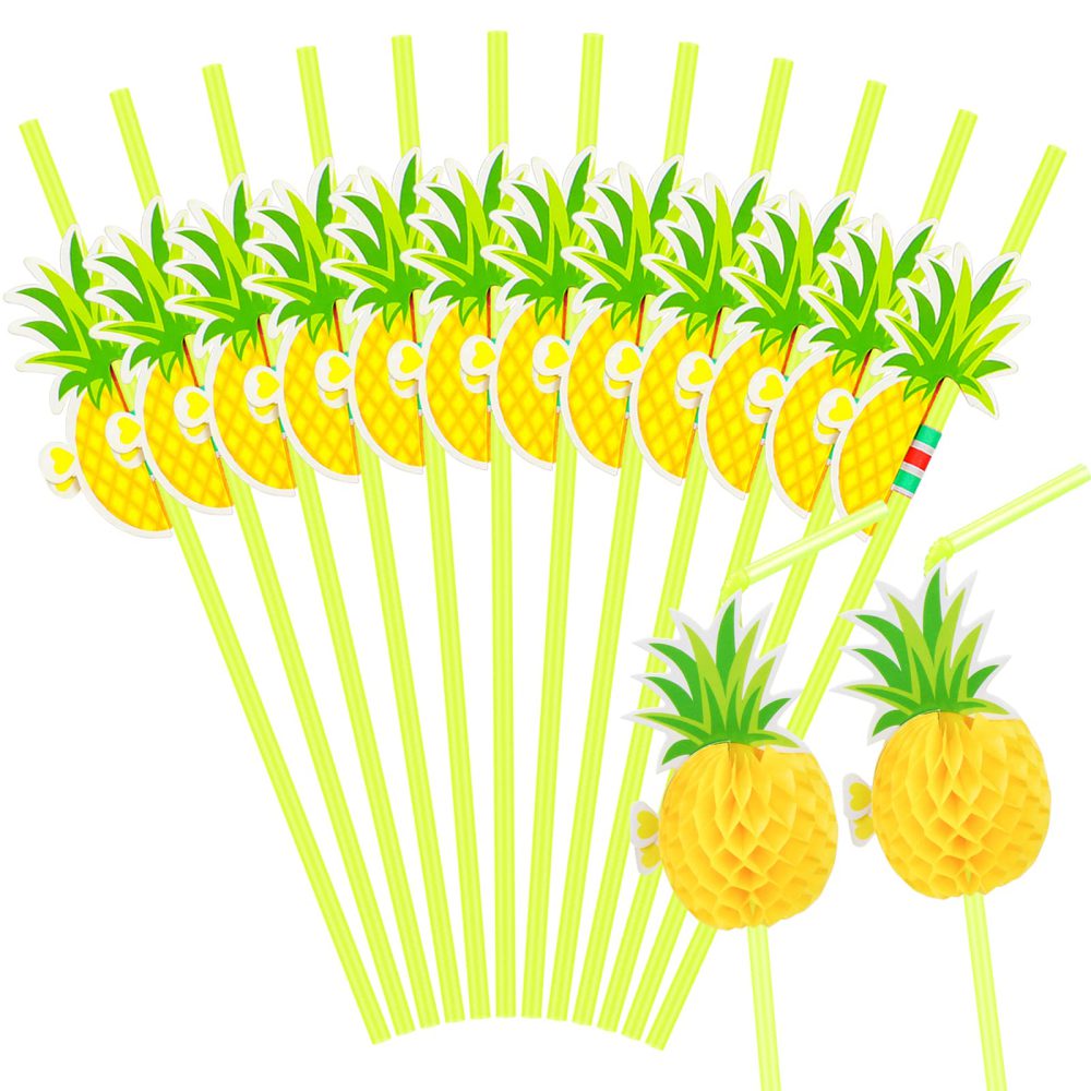 12 קשי אננס צהובים נפתחים