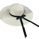 כובע ליידי קש טבעי (ניתן להדפיס שמות)