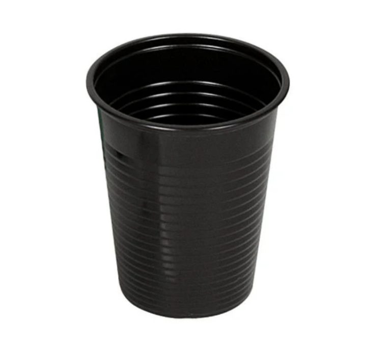 50 כוסות שתייה קרה | שחור