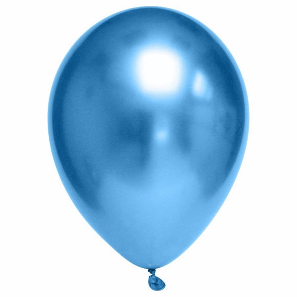 10 בלוני כרום 12′ בצבע כחול