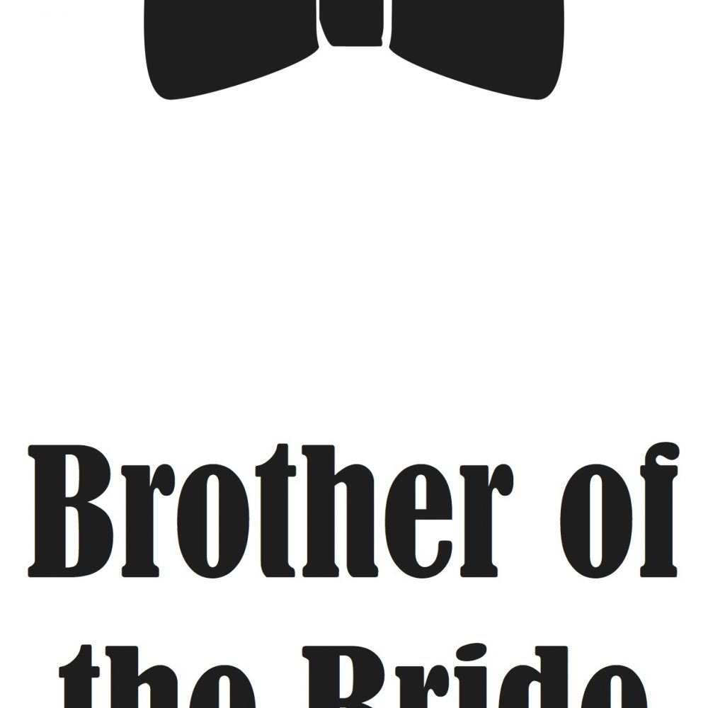 חולצה – T061 Brother of the Bride