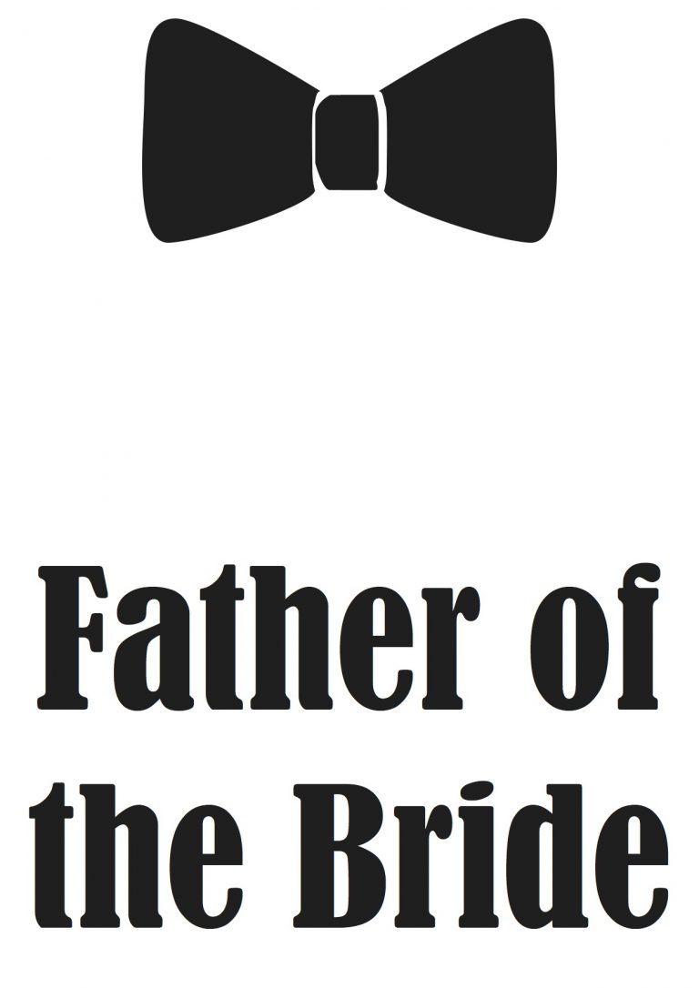 חולצה – T063 Father of the Bride