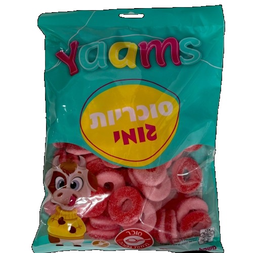 גומי טבעות אדום ורוד | 500 גרם