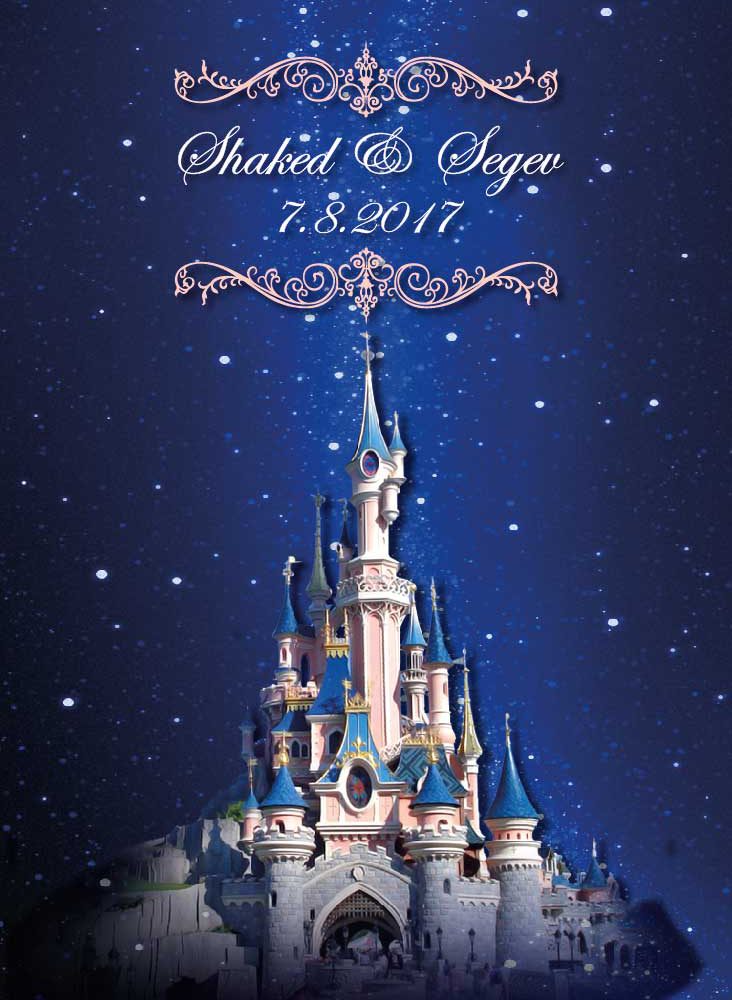 הזמנות לחתונה – סינדרלה 0280