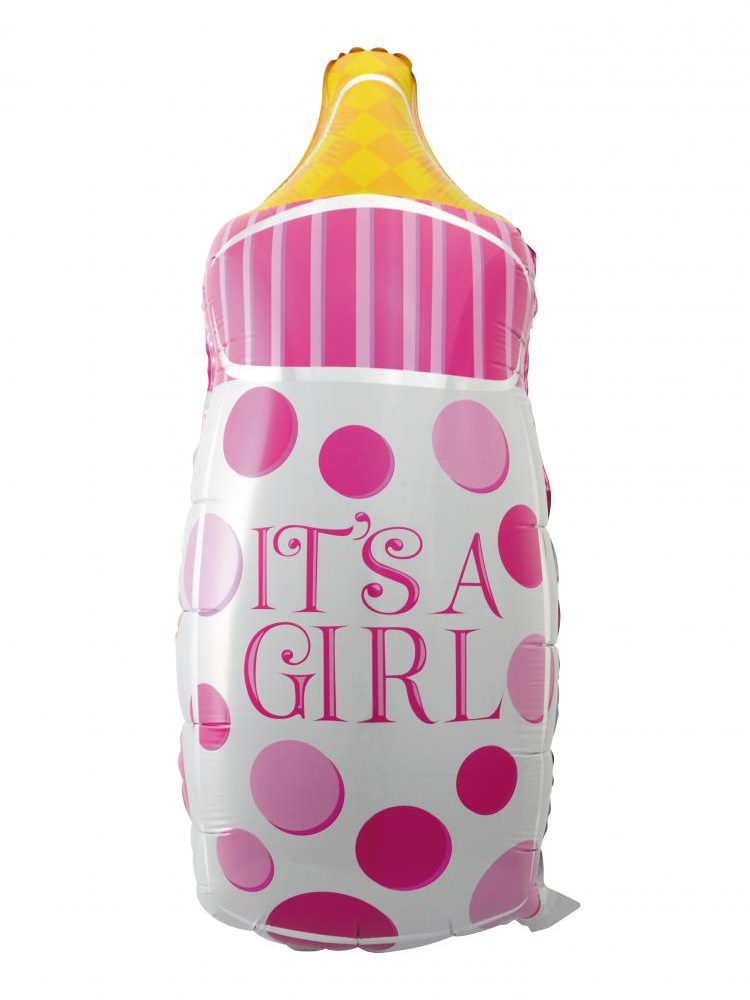 בלון בקבוק ורוד לבריתה