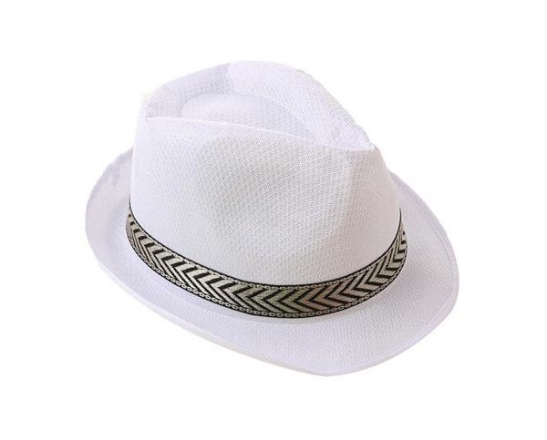 כובע ג’נטלמן לבן