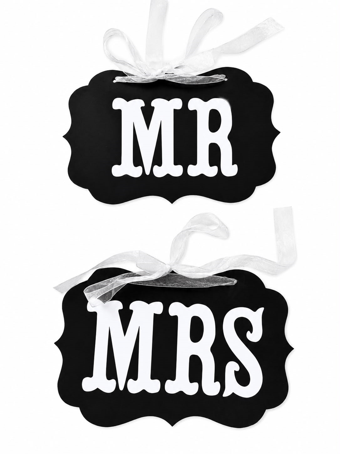 2 שלטים – Mr & Mrs