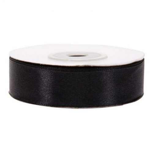 סרט סאטן שחור 2 ס”מ