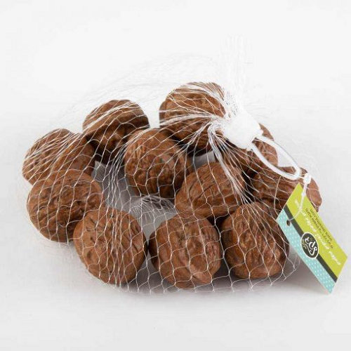 שק 12 אגוזי מלך צבע טבעי