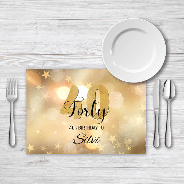 פלייסמנט יום הולדת 40 כוכבים - Hula