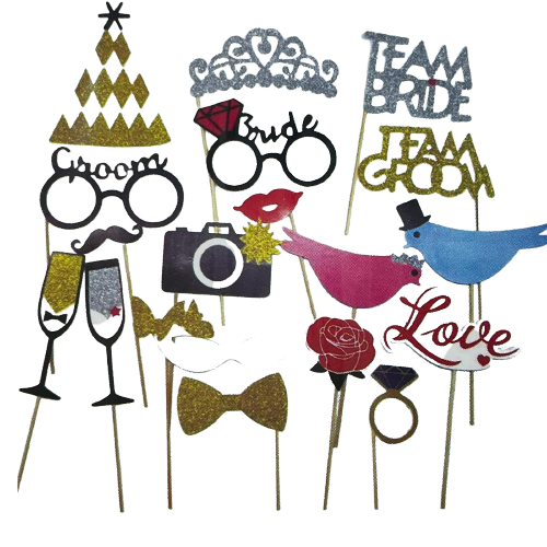 סט אביזרי צילום צוות חתונה