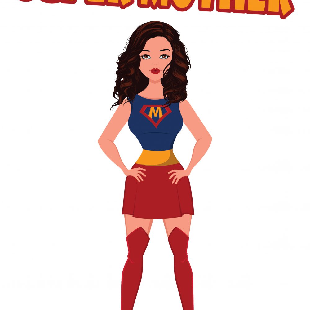 חולצה-Super Mother-T172