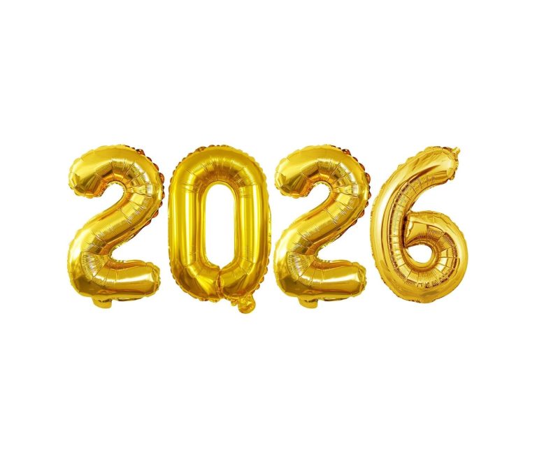 סט בלונים ענקיים 2026 זהב