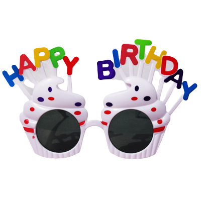 משקפי מסיבה Happy Birthday