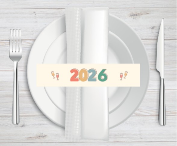 6 חבקי מפיות לסילבסטר 2026 צבעוני