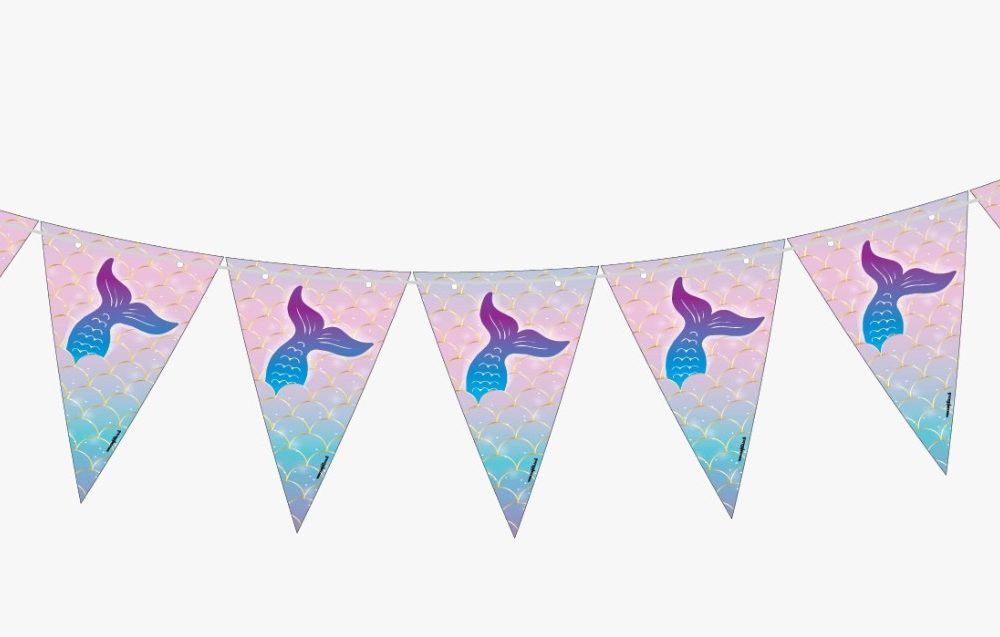 שרשרת דגלים בת הים