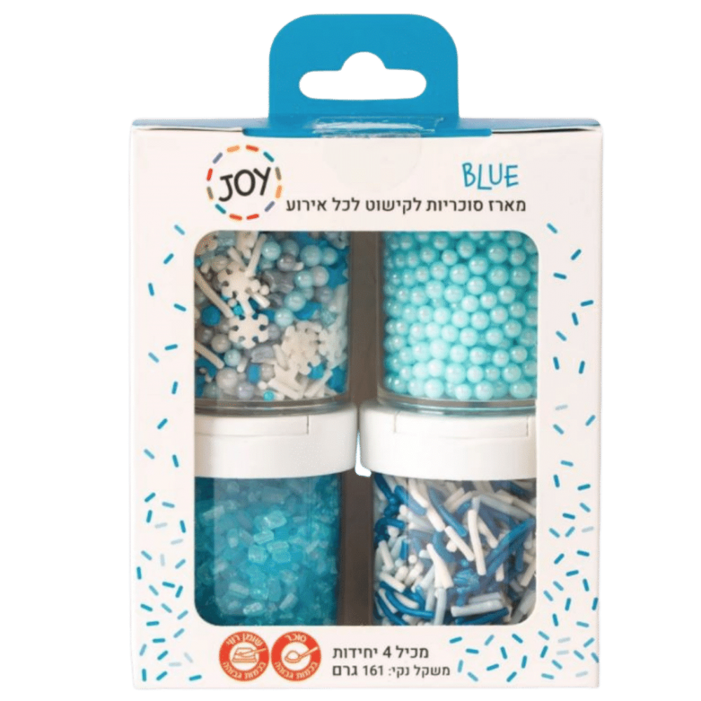 מארז סוכריות JOY כחול 160 גרם