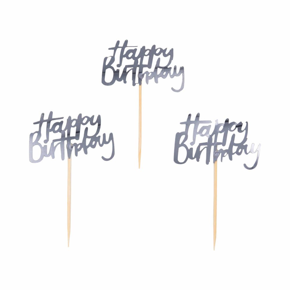 8 קיסמים HB כסף מטאלי