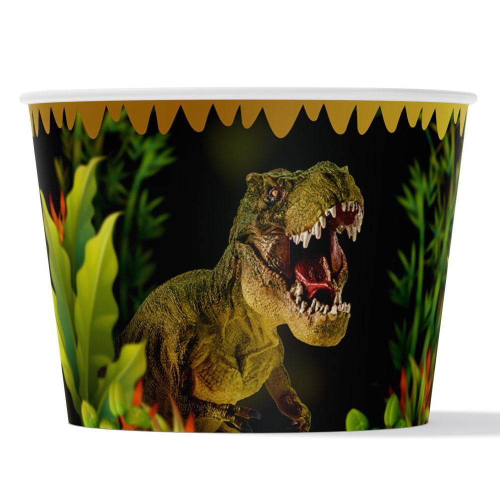 דלי פופקורן דינוזאור זהב