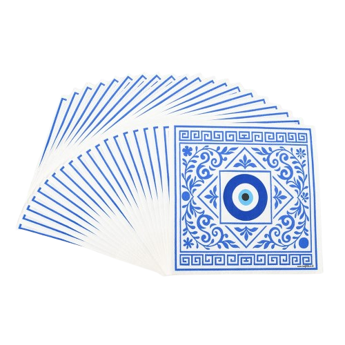 20 מפיות חגיגה יוונית