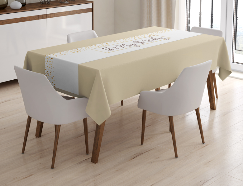 ראנר מודפס קונפטי