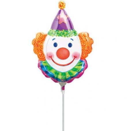 בלון ליצן על מקל