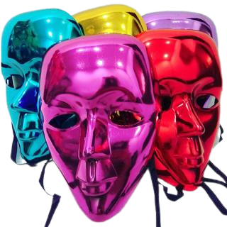 מסיכת פנים הולוגרמית לפורים