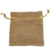 10 שקית יוטה טבעי 13*10 ס”מ