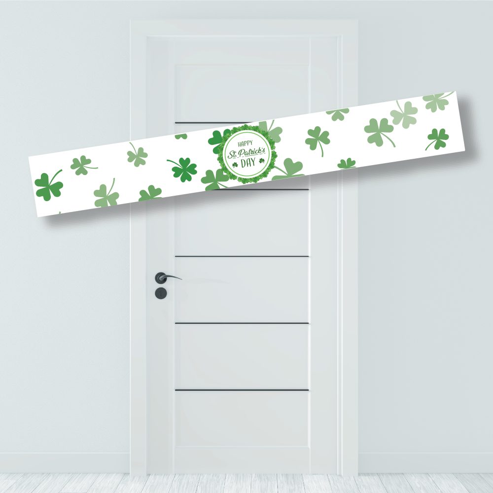 באנר לתלייה-סנט פטריק ירוק