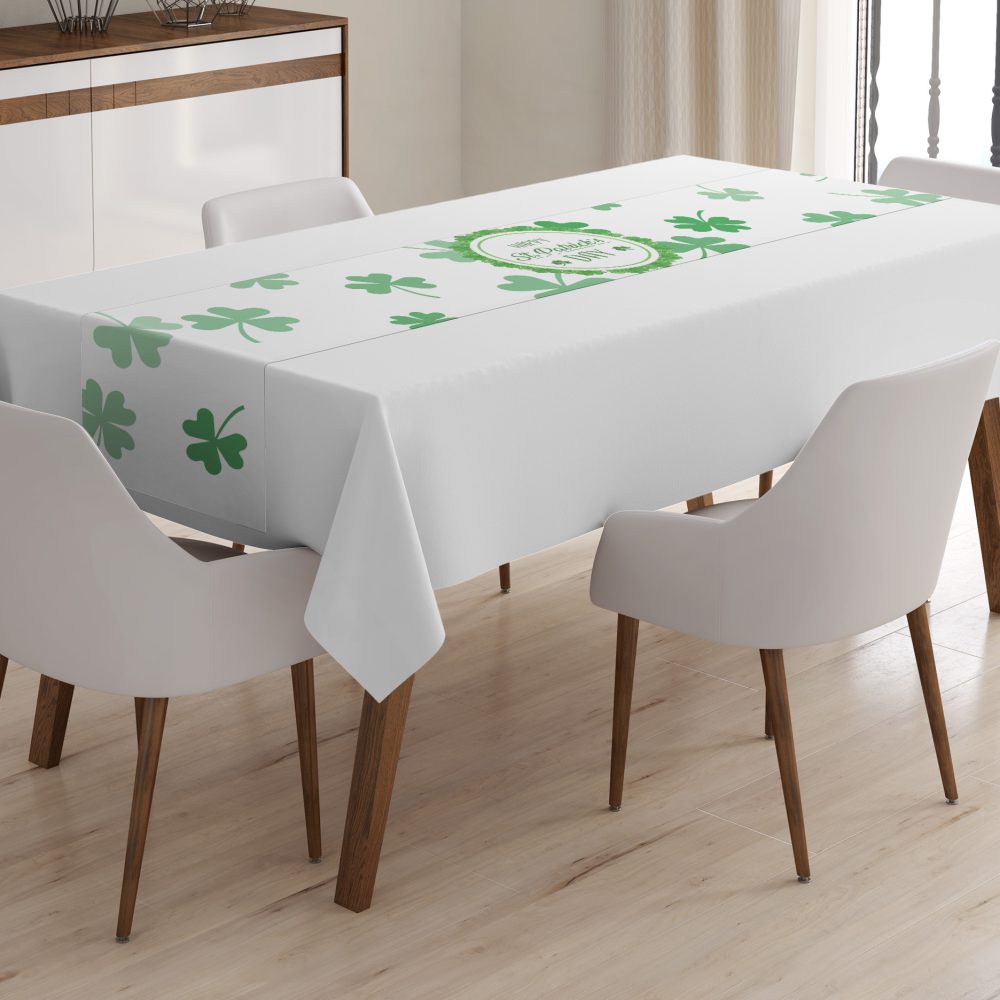 ראנר מודפס-סנט פטריק ירוק