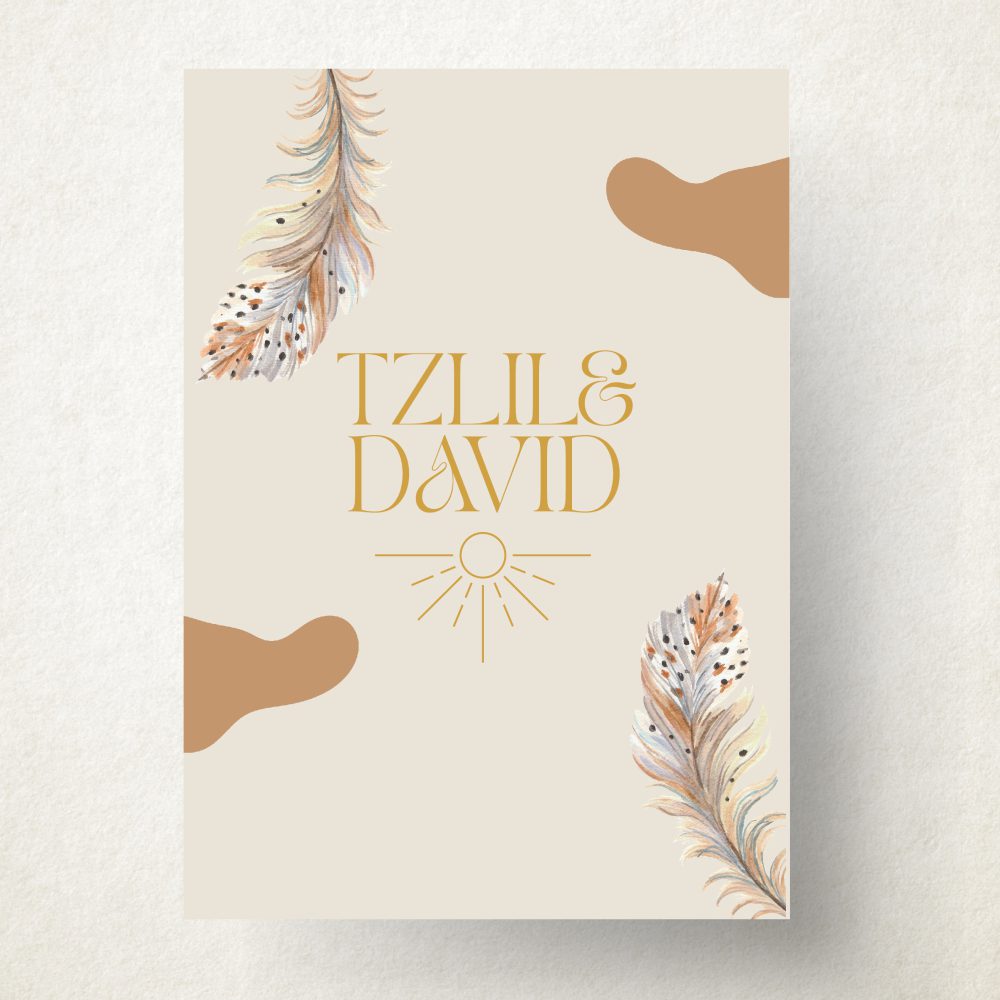 הזמנות לחתונה-עיצוב 0331