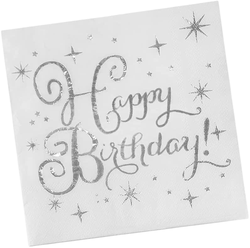 20 מפיות HB הטבעת כסף