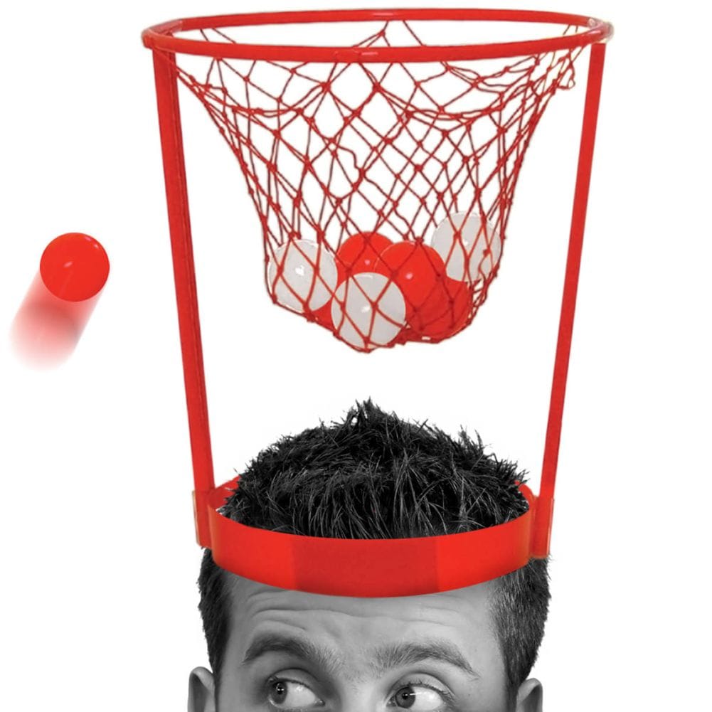 משחק כדורסל על הראש
