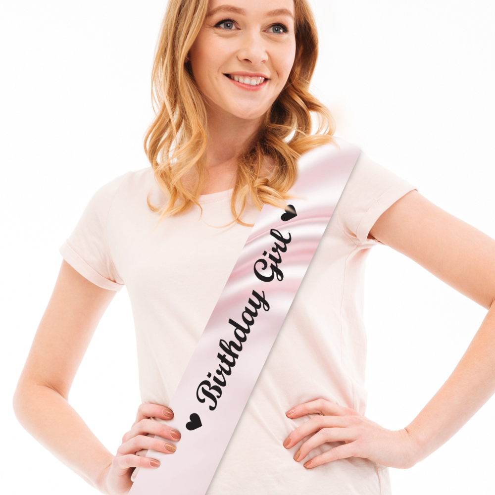סרט גוף בעיצוב אישי Birthday Girl