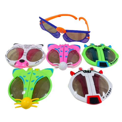 מארז 12 משקפי חיות מתקפלים