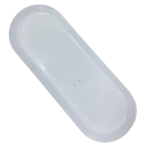 מגש סירונית לבן